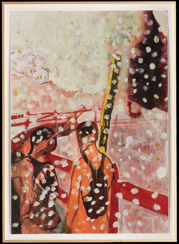 Peter Doig, Road To Zermatt, 2022