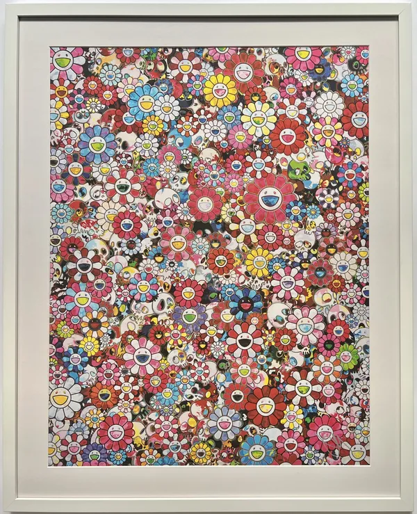 Takashi Murakami, Circus: Embrace Peace and Darkness within Thy Heart, 2020