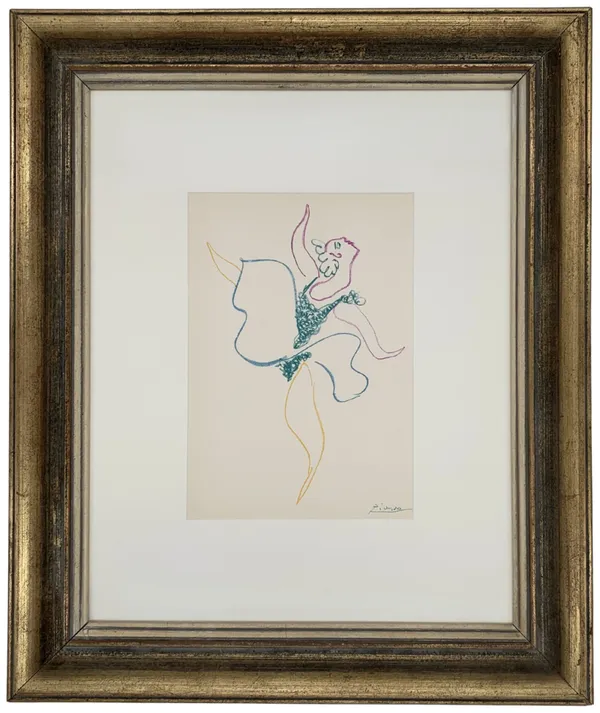Pablo Picasso, The Ballet Dancer, 1954