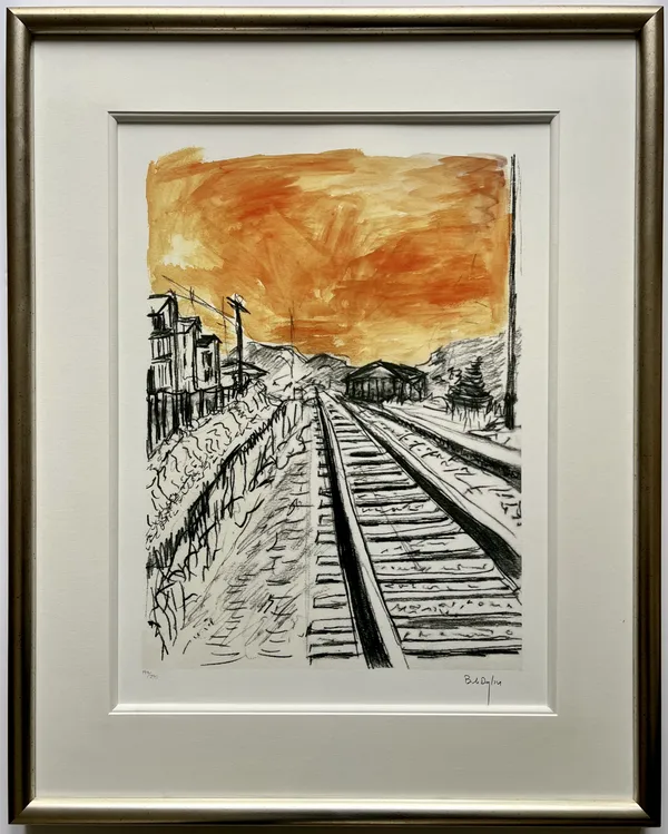 Bob Dylan, Train Tracks (orange), 2008