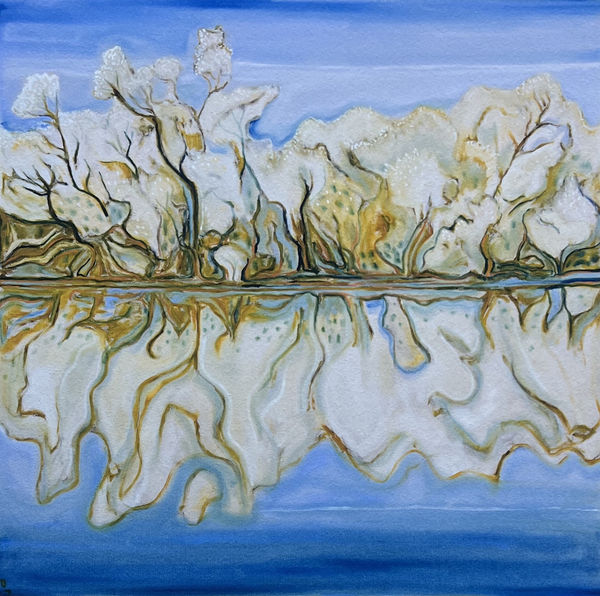 Billy Childish, Hoar Frost in Morning Light, 2022