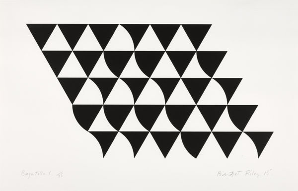 Bridget Riley, Bagatelle 1, 2015