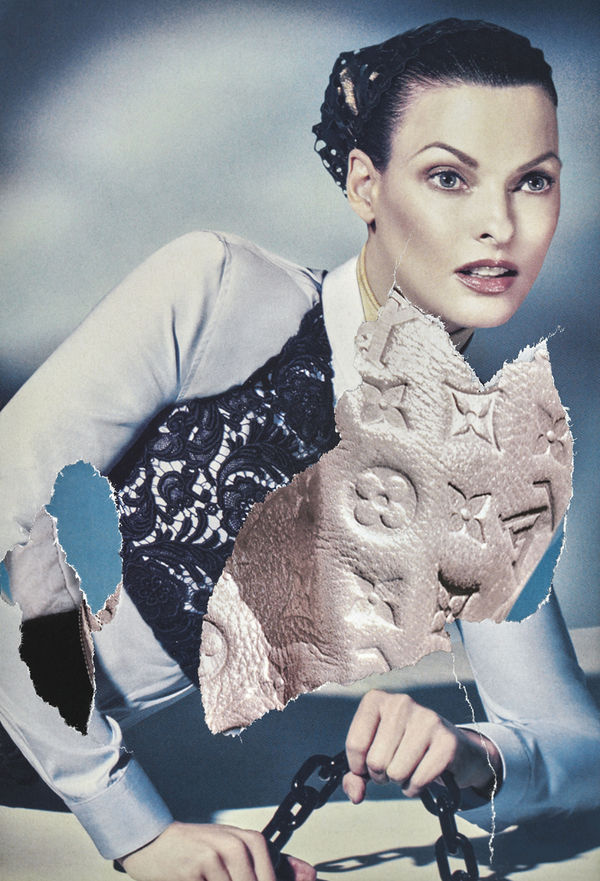 Ehryn Torrell, Secondary Collage no. 4 [International Collections], 2020