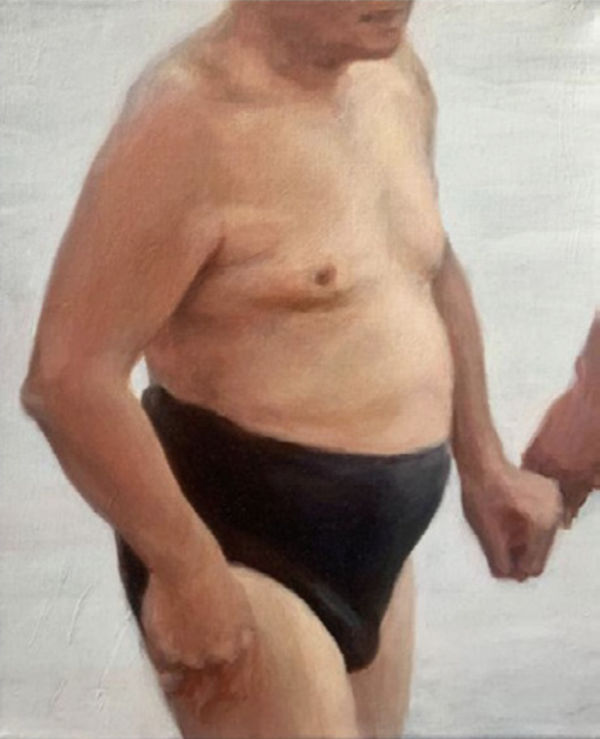 Mao Wu Torse d’homme - (Xiaoping), 2021 - 2024 38 x 46 cm