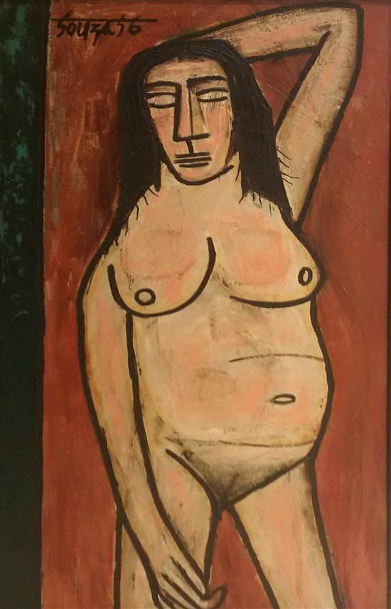 Francis Newton Souza, Untitled, 1956