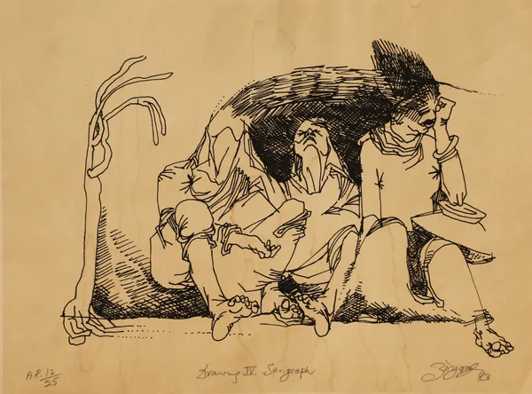 Umesh Varma, Drawing IV, 1983
