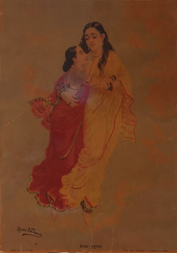 Raja Ravi Varma, Menaka Shakuntala