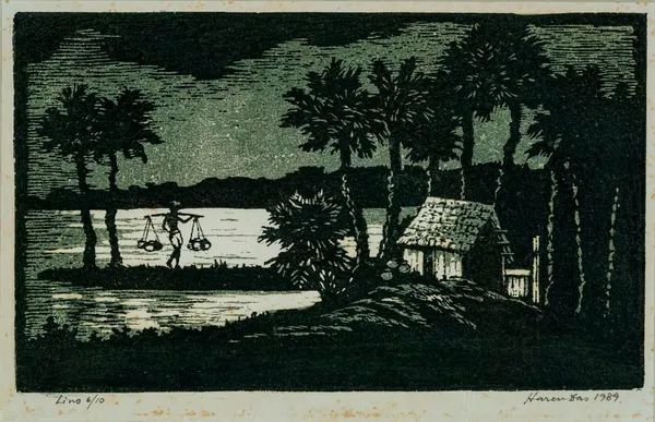 Haren Das, Untitled, 1989