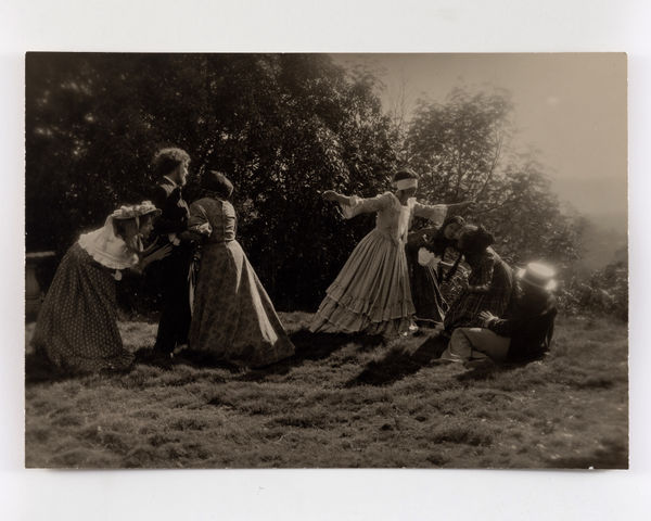 Eleanor Antin Blind Man’s Bluff (from "The Angel of Mercy: Nightingale Family Album)", 1977