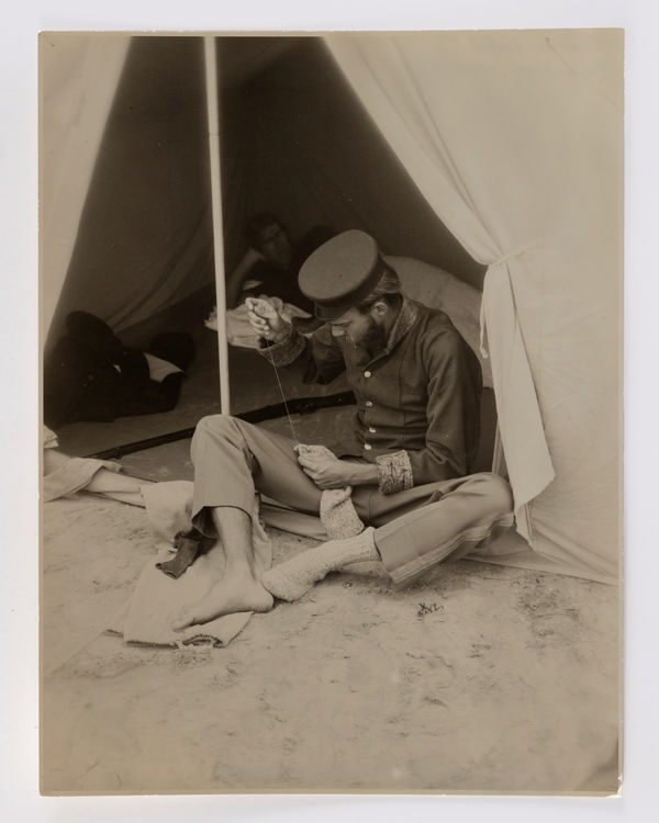 Eleanor Antin A Solider's Work is Never Done! (from The Angel of Mercy: My Tour of Duty in the Crimea), 1977