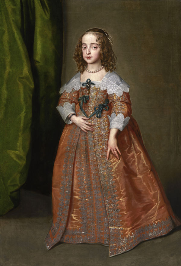 Sir Anthony Van Dyck Portrait of Princess Mary, Princess Royal and Princess of Orange, 1641 Oil on canvas 158.8 x 109.2 cm (62 ½ x 43 in.)