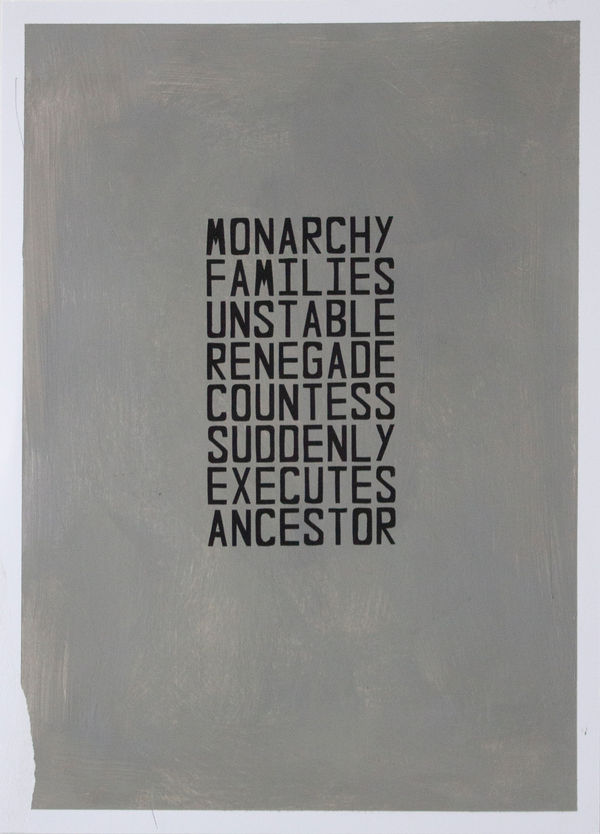 Monarchy Families Unstable Renegade Countess Suddenly Executes Ancestor