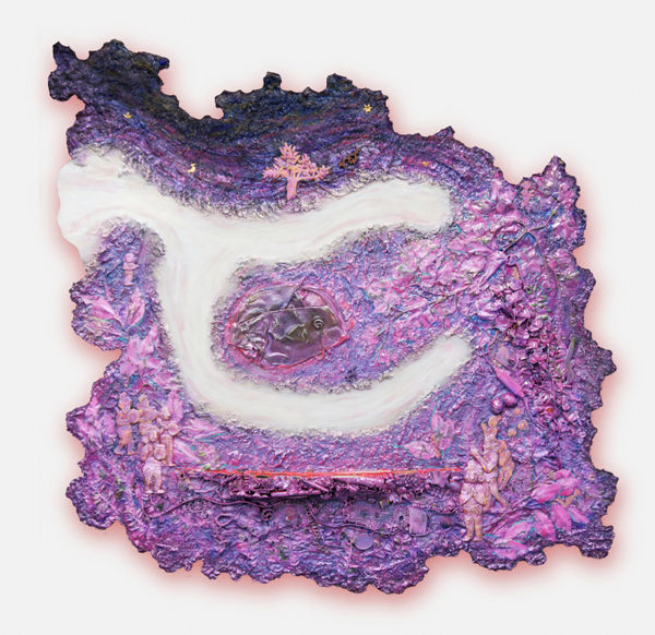 Ye Zhu, Observing the River Banks, 2023