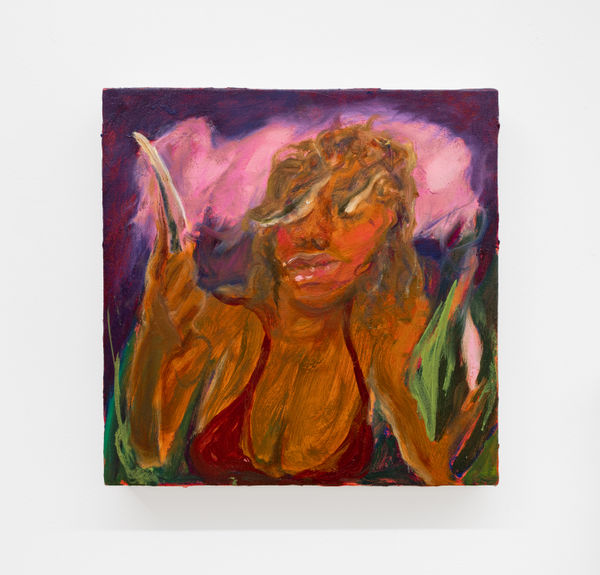 Whit Harris, Femme with Knife (study), 2024