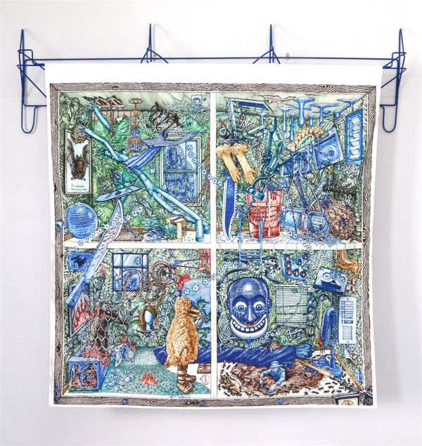 Elias Kafouros, Panic room residency (one edition), 2016