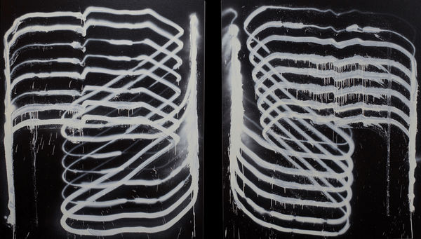 Jason REVOK, Instrument Exercise Left and Right BW , 2019