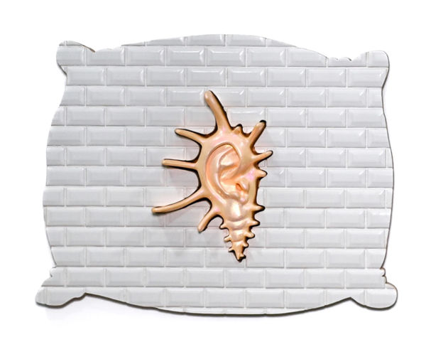 Ally Rosenberg, Piercing Fearlobes (Left), 2025