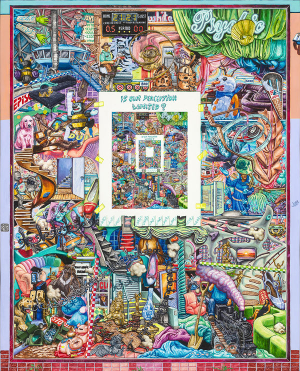 Elias Kafouros, This isn't Real (perception), 2023