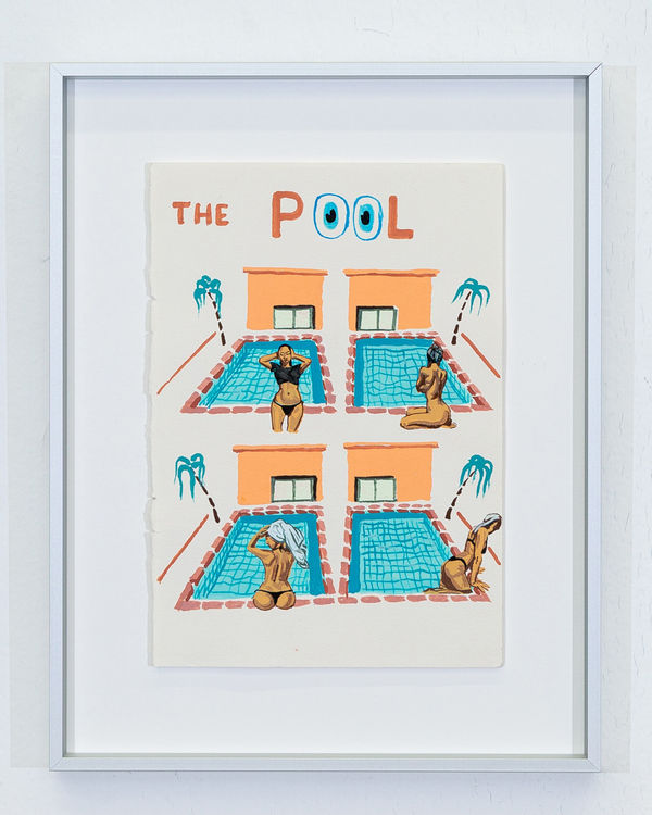 Elias Kafouros, The pool, 2017