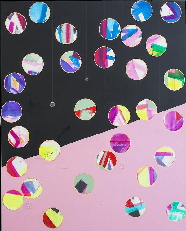 Sarah Cain, Rainbow Maker, 2014