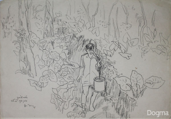 Quang Thọ, Untitled artwork, 1965