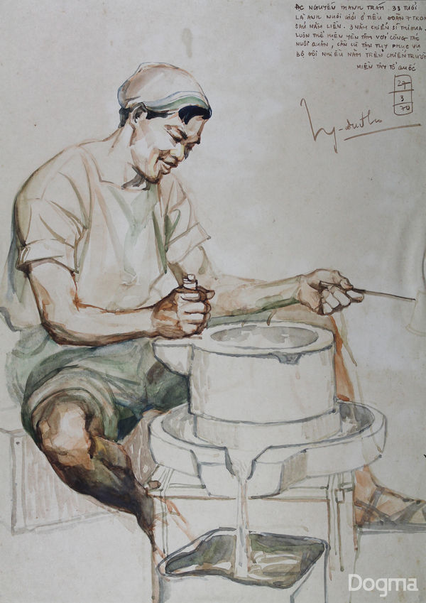 Nguyễn Đức Thọ, Untitled artwork, 1970