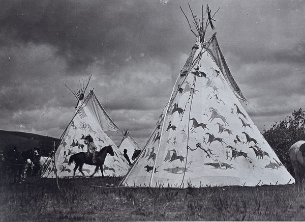 Frank Bennet Fiske, Council tipis , C. 1905