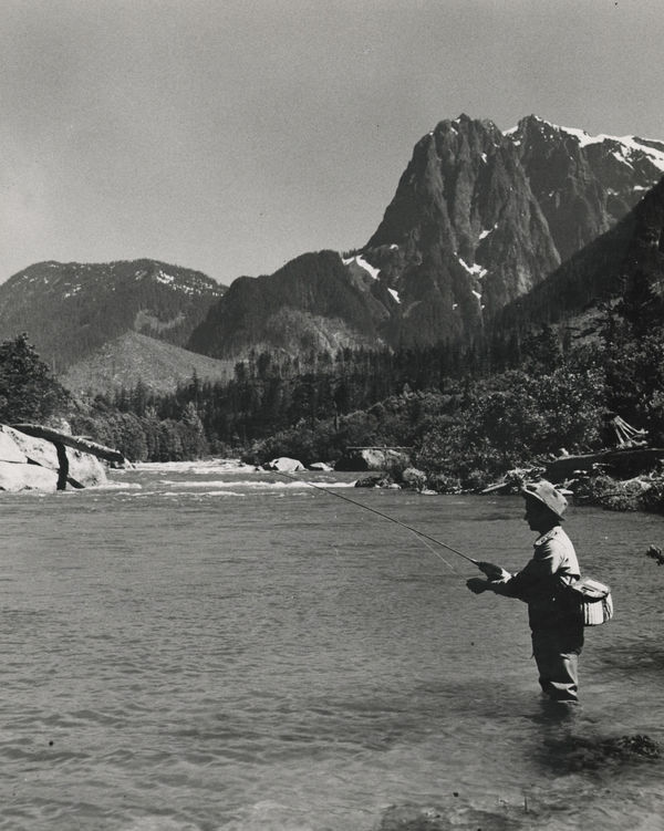 Walt P. Dyke, Spring Fisherman, c. 1950