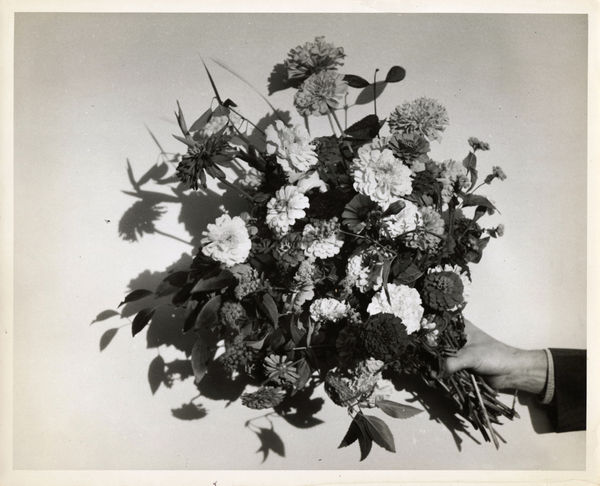 Anonymous, Unknown Hand with a Bouquet of Flowers, 1920s