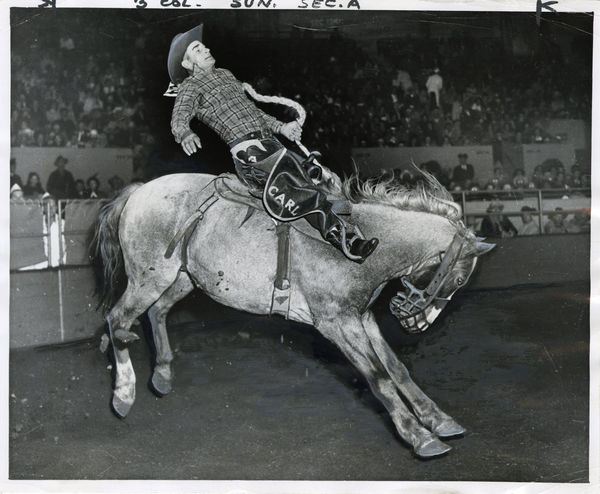 [California Rodeos], Collection of Press Photos Showing Rodeos in Salinas and Elsewhere in CA , 1950s-60s