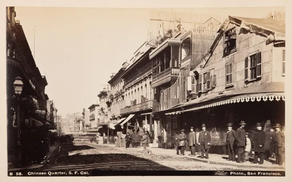 Isaiah W. Taber, Chinese Quarter, San Francisco, 1880s