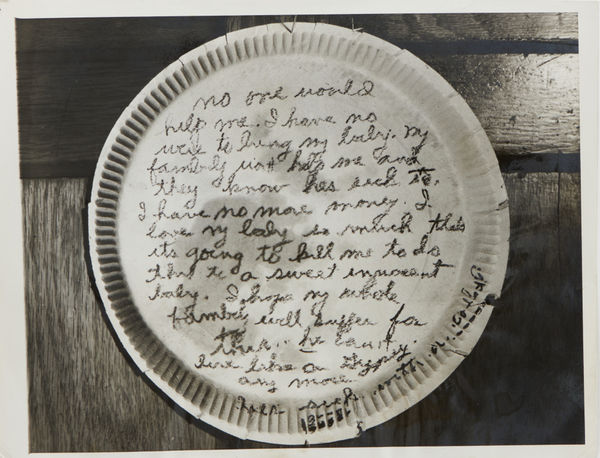 Unknown (Various Press Agencies), Suite of Press Photos of Ransom Notes, 1930-40s