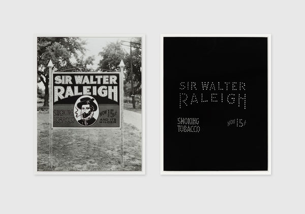 Sprague Art Studio, Nite Lite Advertising (Sir Walter Raleigh), 1920s