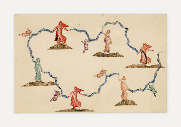 [Postcard Collage], Ring of Angels, 1900s