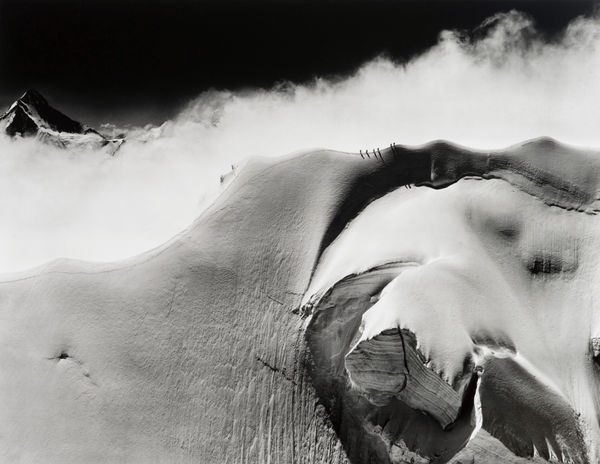 Bradford Washburn, After the Storm, Climbers on the Doldenhorn, Switzerland, 1960