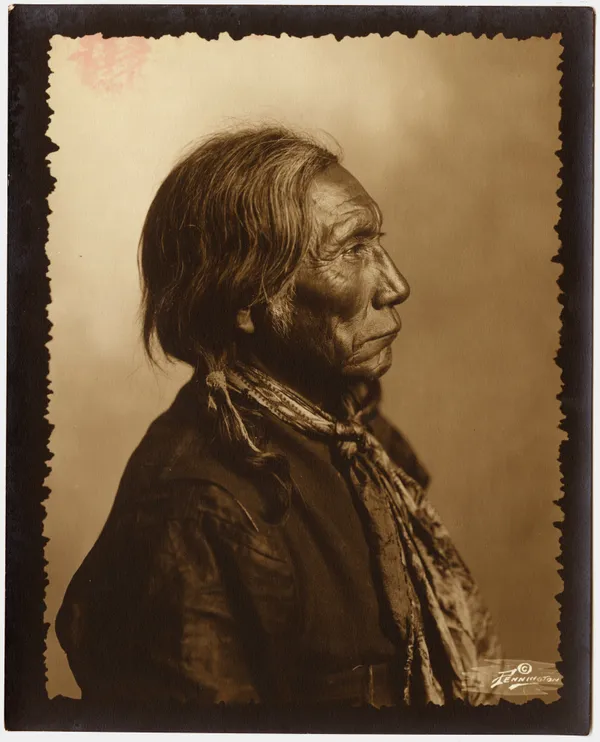 William M. Pennington, Untitled Navajo Portrait, c. 1914
