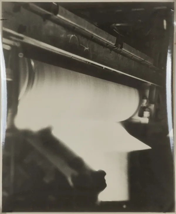 William Rittase, Casting Plate Glass Through Rollers, 1920s