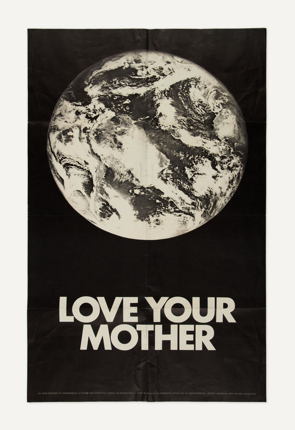 Jerry Rotondi; Bob Matheo, Iconic "Love Your Mother" Poster Designed to Benefit Environmental Action, 1972