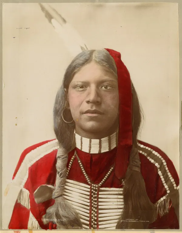 Smith-Hassell Co., Studio Portrait of "Broncho Bill" , 1893