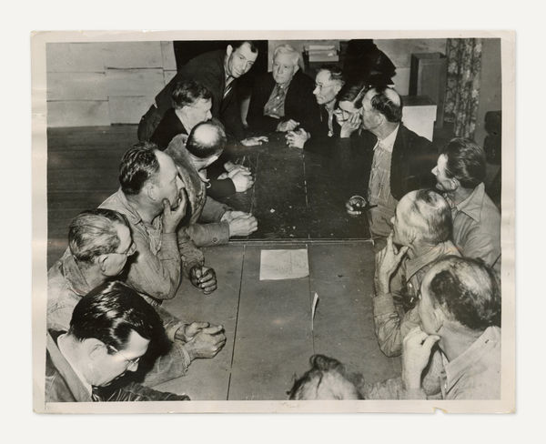 Dorothea Lange, Camp Council for Migratory Agriculture Workers. Farmersville, Ca, 1939