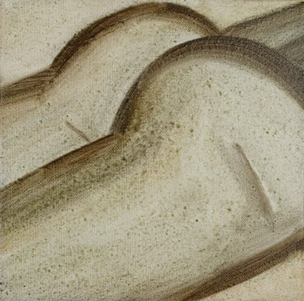 HU Zi 胡子 Ass, 2013 Oil on canvas 布面油画 20 x 20 cm