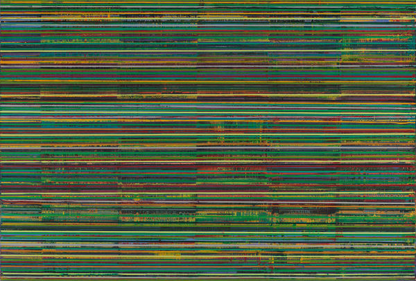 QU Fengguo Spring, Four Seasons 四季 春, 2006 Oil on Canvas 布面油画 210 x 310 cm