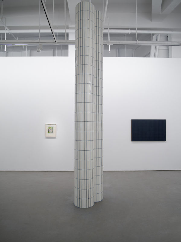 ZHANG Ruyi 张如怡 Architectural Fittings─2 建筑配件─2, 2017 Concrete, pigment, wood, steel, ceramic tiles 混凝土、色粉、木、钢筋、瓷砖 76 × 42 × 430 cm Unique 唯一版本