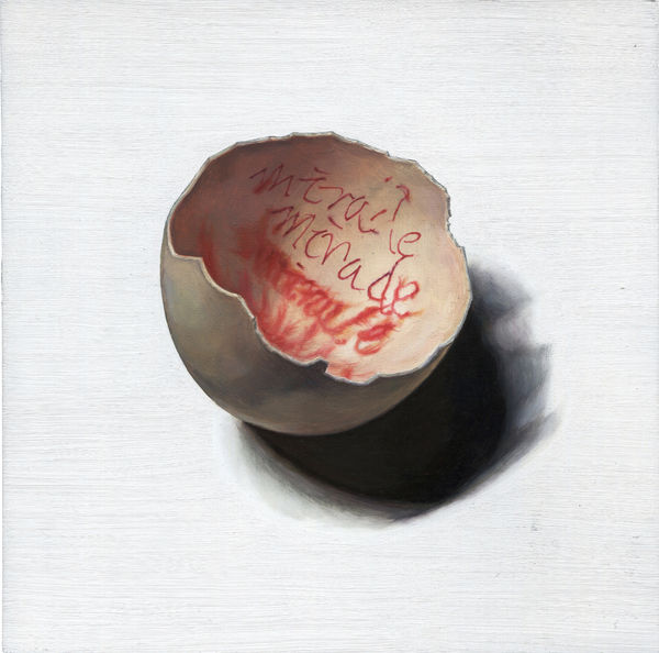 LIU Ren 刘任 Miracle 奇迹, 2012 Oil on wood panel 木板油画 20 x 20 cm