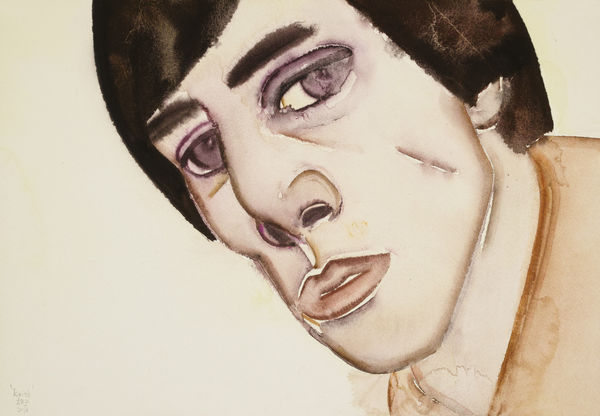 HU Zi 胡子 Keith, 2013 Gouache on paper 纸上水粉 37.5 x 54 cm