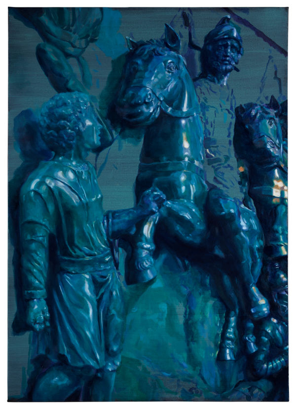 ZHANG Yunyao 张云垚 Revelation from Apocalypse 启示录的启示, 2015 Oil on canvas 布面油画 120 x 90 cm