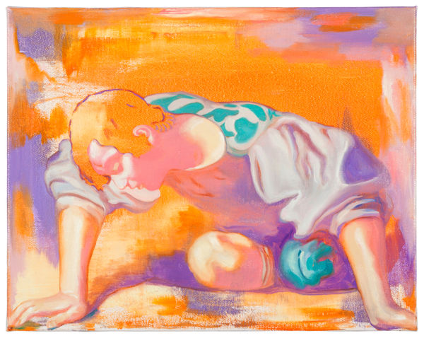 ZHANG Yunyao 张云垚 Narcissus 水仙, 2015 Oil on canvas 布面油画 40 x 50 cm