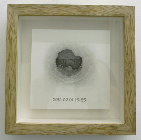 LIU Ren 刘任 Google Starry Sky-Aquarius Google 星空-水瓶座, 2012 Pencil on paper 纸上铅笔 12 x 12 cm