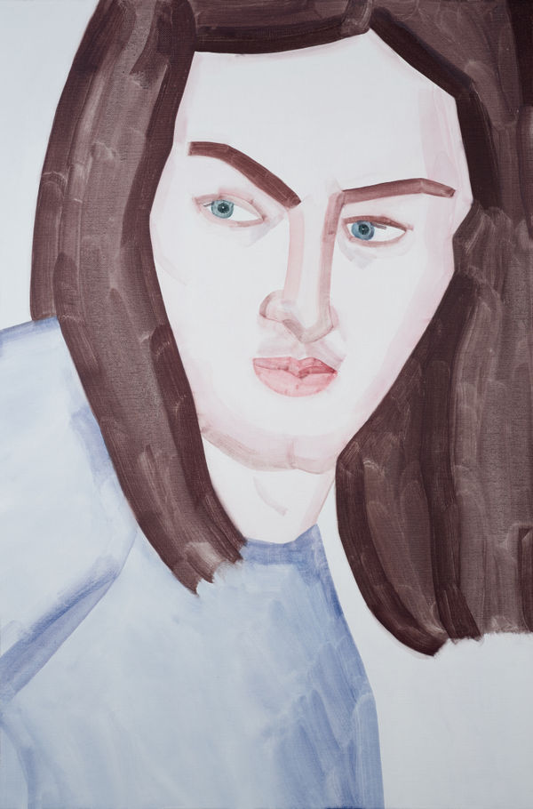 HU Zi 胡子 David Gilmour IV, 2018 Oil on canvas 布面油画 120 x 80 cm