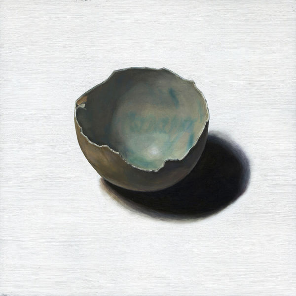 LIU Ren 刘任 Nothing 空, 2012 Oil on wood panel 木板油画 20 x 20 cm